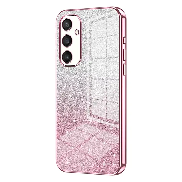 Skalo Samsung S25 Electroplating Glitter Skal