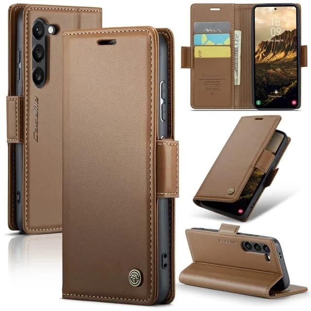 CaseMe Samsung S25 023 Series PU-Läder Plånboksfodral
