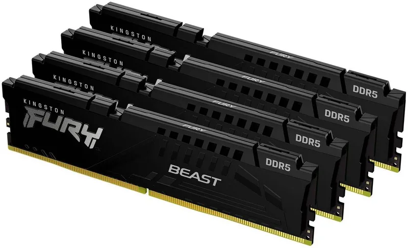 64 GB (4x16GB) DDR5-6000 Kingston FURY Beast