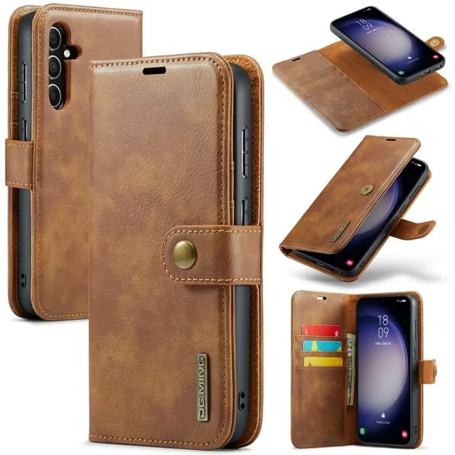 DG Ming Samsung S25+ 2-i-1 Magnet Plånboksfodral