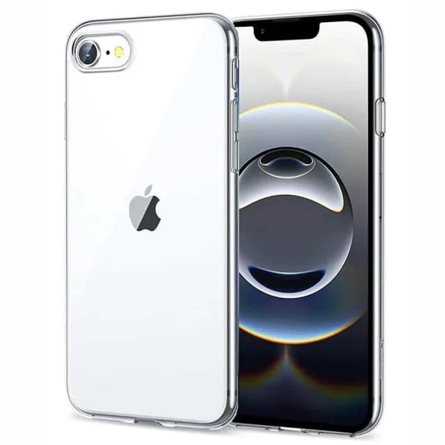 PCH transparent silikon skal till iPhone 16e