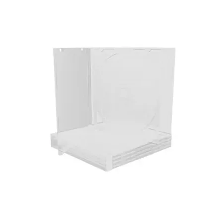 MediaRange BOX23-T skivfodral för 1 skiva, transparent