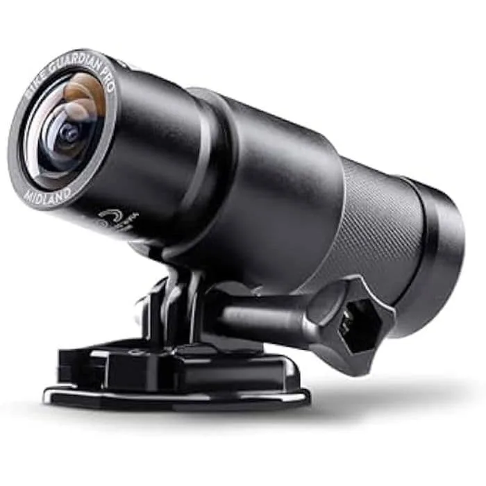 Midland Bike Guardian Pro Bilkamera Horisontell betraktningsvinkel=170 ° Batteri, Dual-kamera