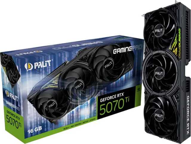 Palit GeForce RTX 5070 Ti GamingPro 16 GB GDDR7