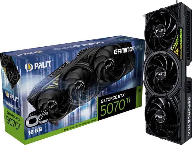 Palit RTX5070Ti GamingPro OC grafikkort