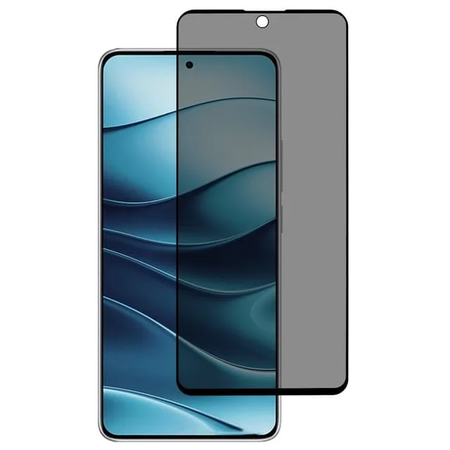 Skalo Xiaomi Redmi Note 14 4G Privacy Skärmskydd Härdat Glas
