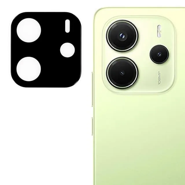 Skalo Xiaomi Redmi Note 14 4G 3D Linsskydd/Kameraskydd Härdat Glas