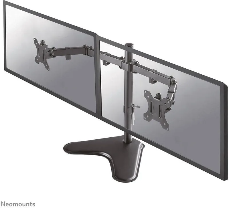 Bordsstativ Neomounts Full Motion Dual Desk Stand för 2 skärmar 10-32"