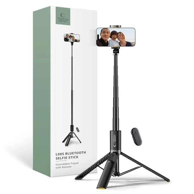 Tech-Protect Selfie Stick Tripod Bluetooth LOS8