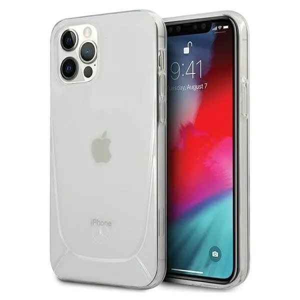 Mercedes Case iPhone 12 Pro Max Skal Transparent Line