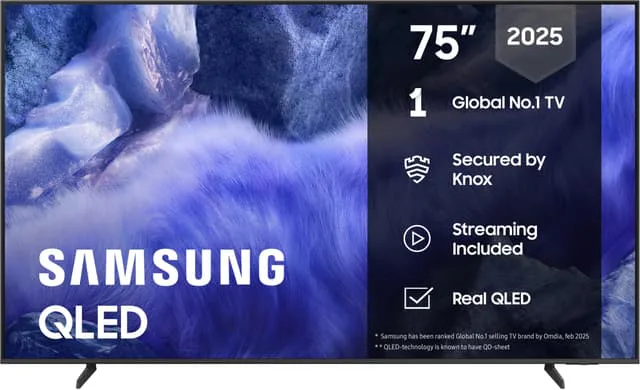 Samsung 75” QEF1 4K QLED Smart TV