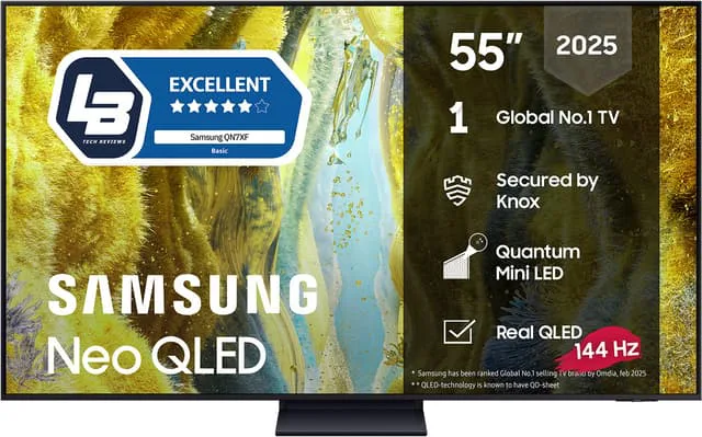 Samsung 55” QN77F Neo QLED 4K Edge MiniLED Smart TV