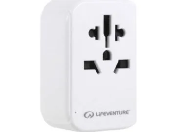 Lifeventure Adapter podróżny z USB i USB-C