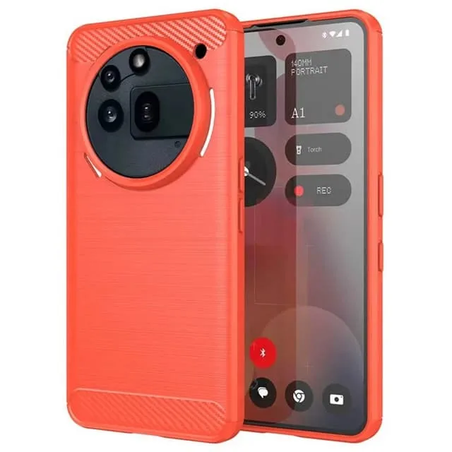 CaseOnline Borstat silikon skal Nothing Phone 3a Pro