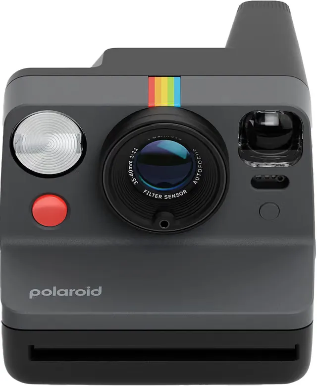 Polaroid Now Generation 3 Softr svart snabbkamera