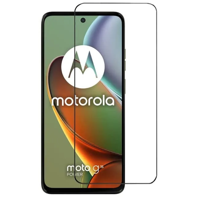 CaseOnline 5D glas skärmskydd Motorola Moto G15