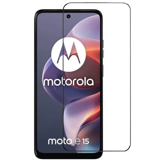 CaseOnline 5D glas skärmskydd Motorola Moto E15