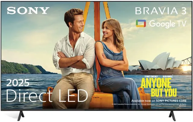 Sony 65” Bravia 3 4K LED smart TV (2025)
