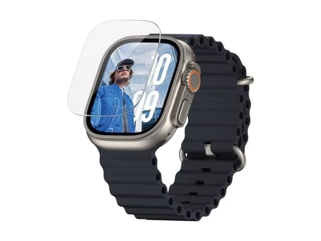 PanzerGlass - Skärmskydd för smart klocka - ultrabred passning - glas - för Apple Watch Ultra 2