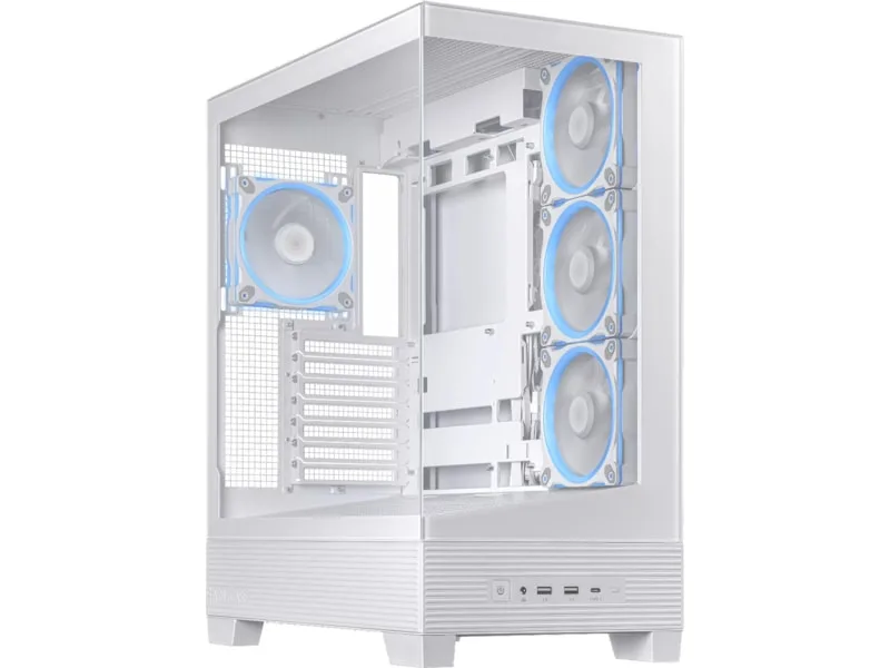 Asus A31 PLUS WHITE TG ARGB, ATX - Vit