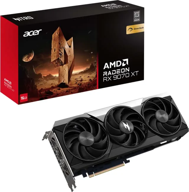 Acer Nitro Radeon™ RX 9070 XT OC