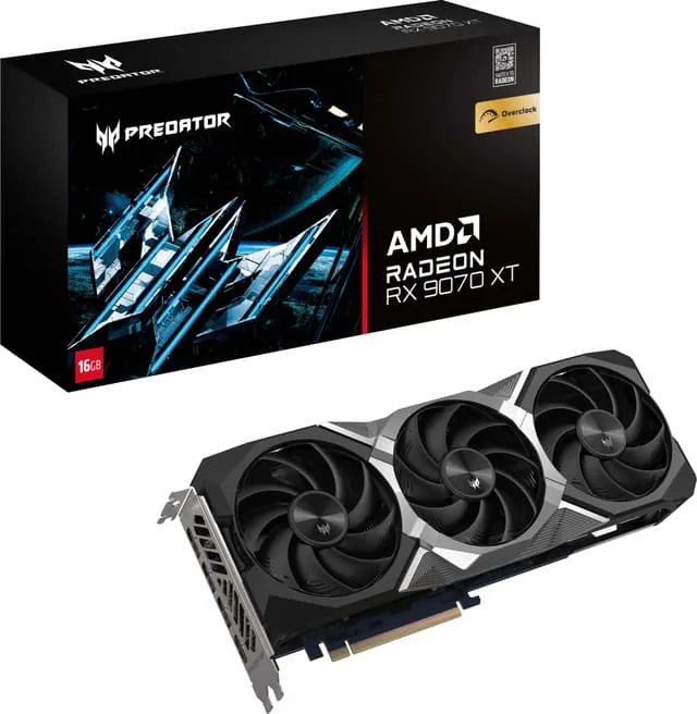 Acer Predator Bifrost Radeon™ RX 9070 XT OC