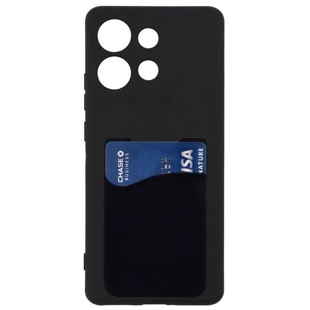 CaseOnline Silikon skal med korthållare Motorola Moto G15
