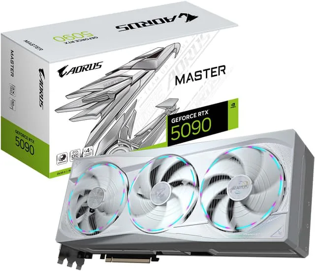 Gigabyte RTX 5090 AORUS MASTER ICE 32GB