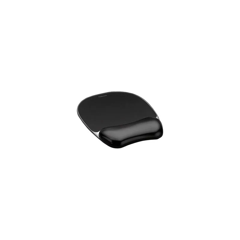 Fellowes Gel Crystals musmatta med handledsstöd svart