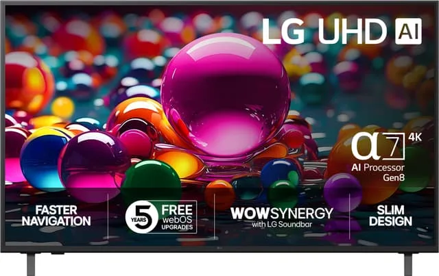 LG 65" UA 75 4K TV (2025)