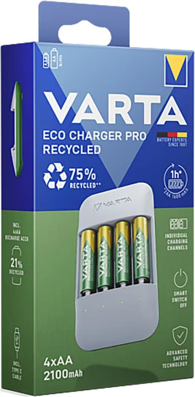 Varta ECO Charger Pro batteriladdare 7042384
