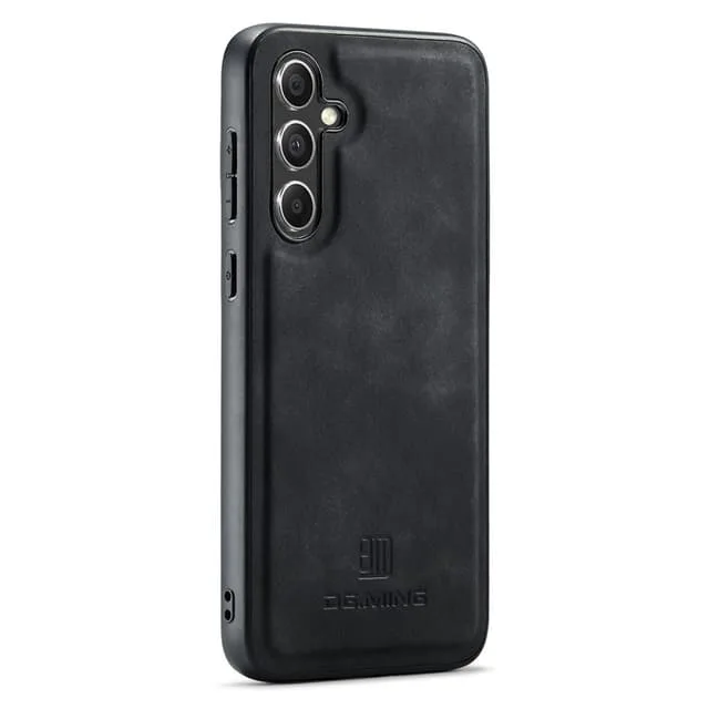 DG MING Samsung A56 5G Premium PU-Läder Hybrid Skal