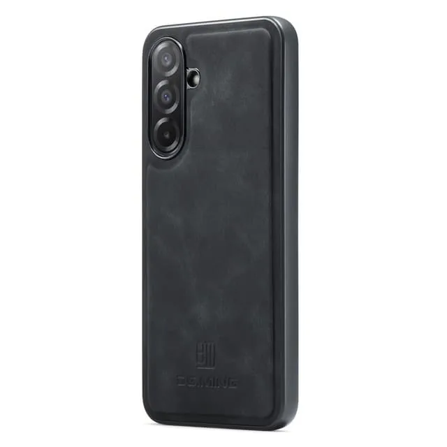 DG MING Samsung A26 5G Premium PU-Läder Hybrid Skal
