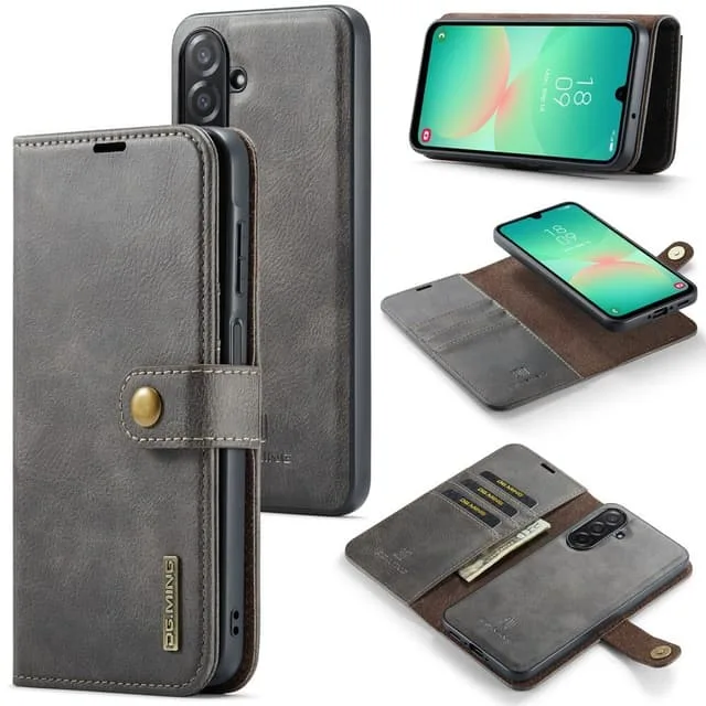 DG MING Samsung A26 5G 2-i-1 Magnet Plånboksfodral