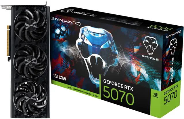 Gainward GeForce RTX 5070 Python III Grafikkort