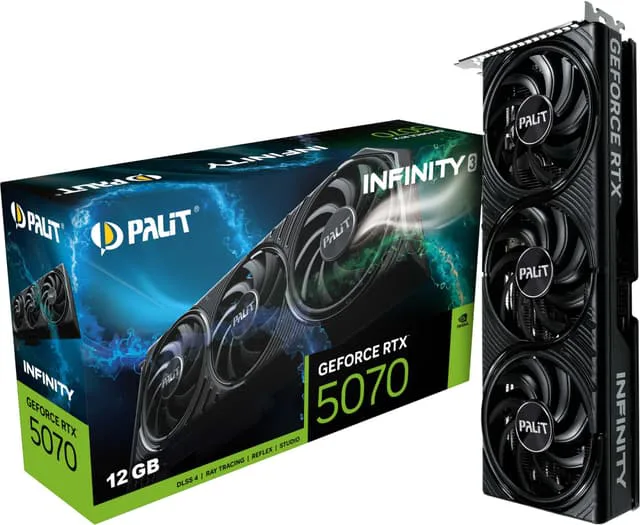 Palit GeForce RTX 5070 Infinity 3 Grafikkort