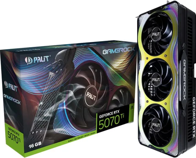 Palit GeForce RTX 5070 Ti GameRock