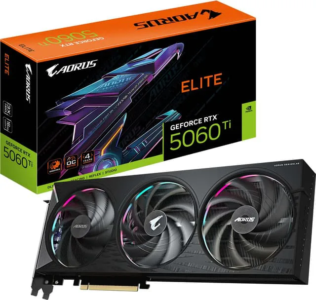 Gigabyte GeForce RTX 5060 Ti AORUS ELITE