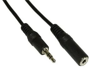 InLine 99934, 3,5 mm, manlig kontakt, 3,5 mm, kvinnlig kontakt