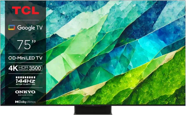 TCL 75" C855 4K MINI-LED TV