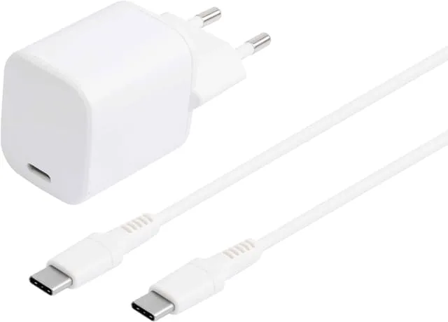 Sandstrøm USB-C 30W GaN laddare med USB-C