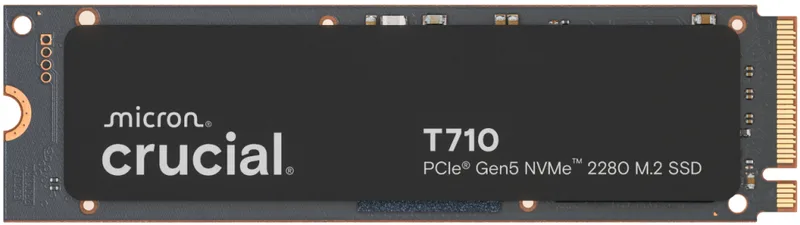 1 TB Crucial T710 SSD, M.2 2280 NVMe PCIe 5.0