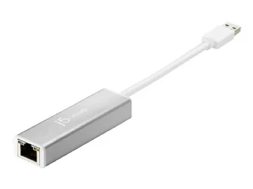 j5Create JUE130 USB 3.0 Gigabit Ethernet-adapter nätverkskort