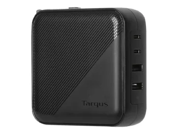 Targus PowerElite Universal 100 W 4-portars GaN-väggladdare