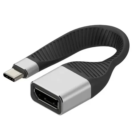 Techly Typ C auf Displayport/F flex Adapter