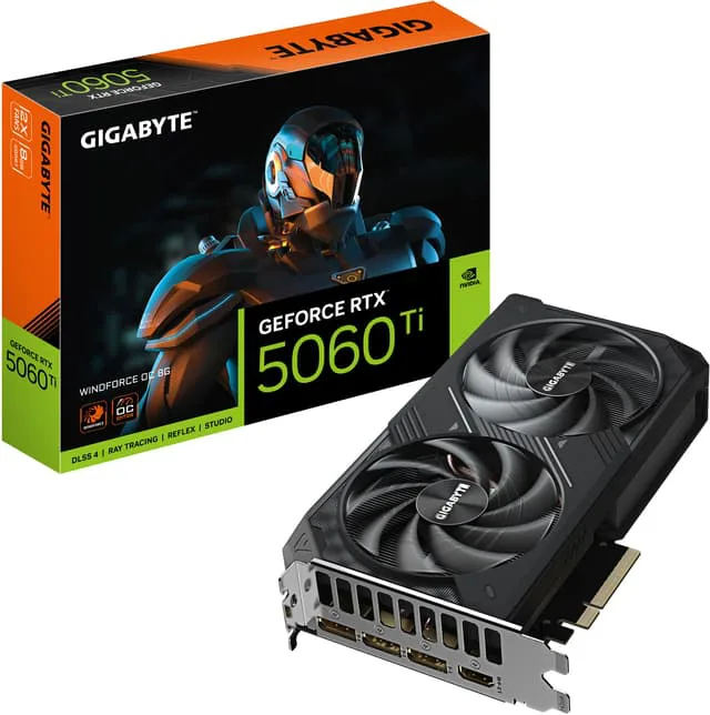 Gigabyte GeForce RTX 5060Ti WINDFORCE OC