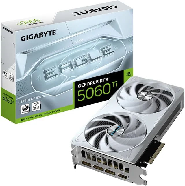 Gigabyte GeForce RTX 5060 Ti EAGLE OC ICE 8G Grafikkort