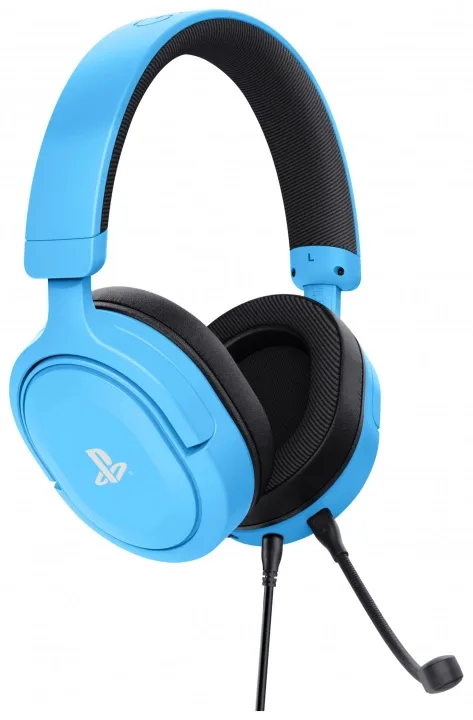 Trust GXT 498B Forta gamingheadset, blå