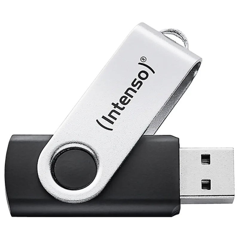 Intenso 3.2 Gen1 Office Line USB-minne 128 GB Svart 3543491 USB 3.2 Gen 1