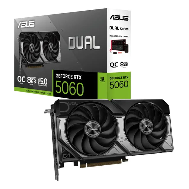 Asus GeForce RTX 5060 DUAL OC 8 GB GDDR7
